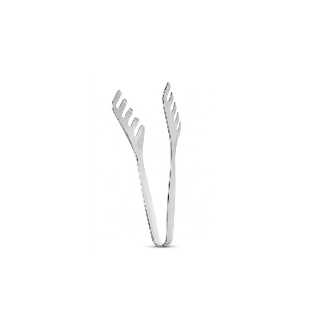Tongs, Angled with Teeth 9.5''