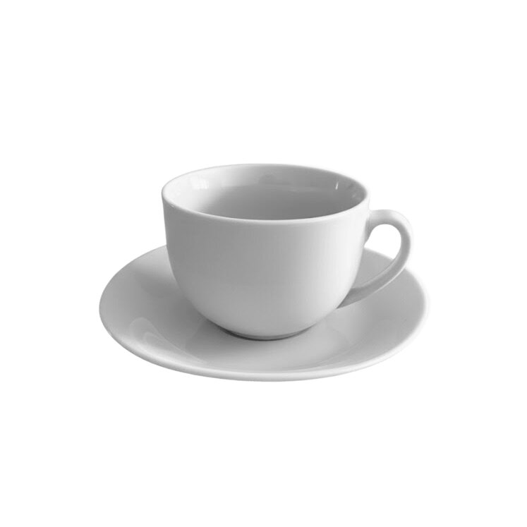 Coupe Cup & Saucer (10oz)