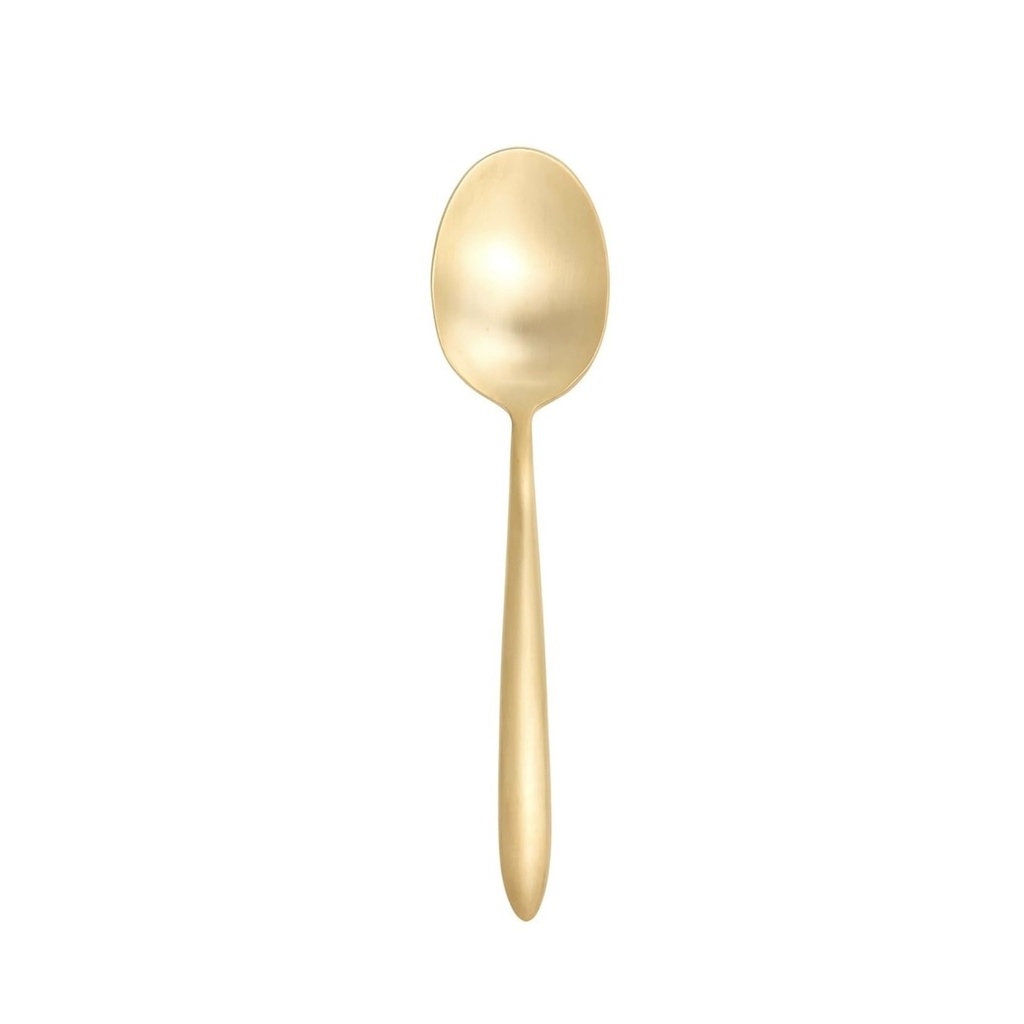 Signature Brushed Gold Dinner Spoon