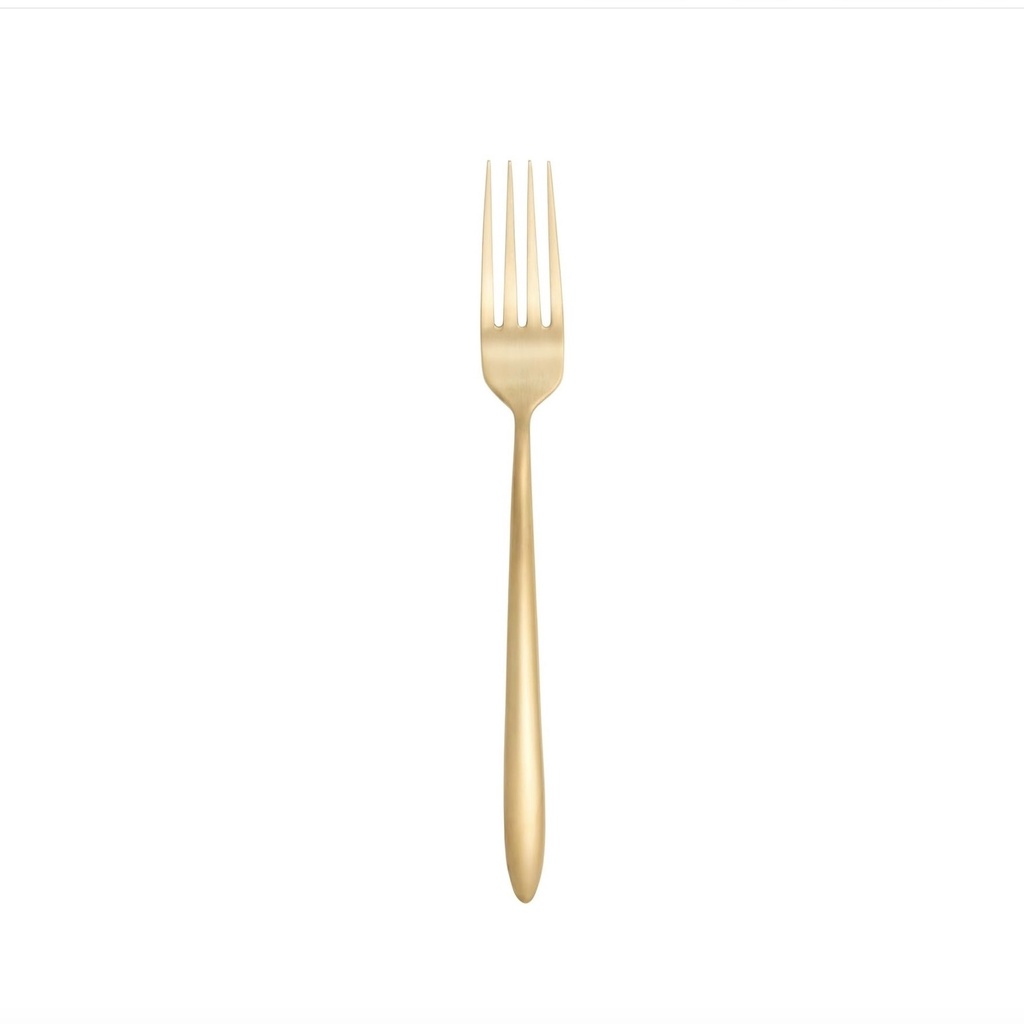 Signature Brushed Gold Dinner Fork