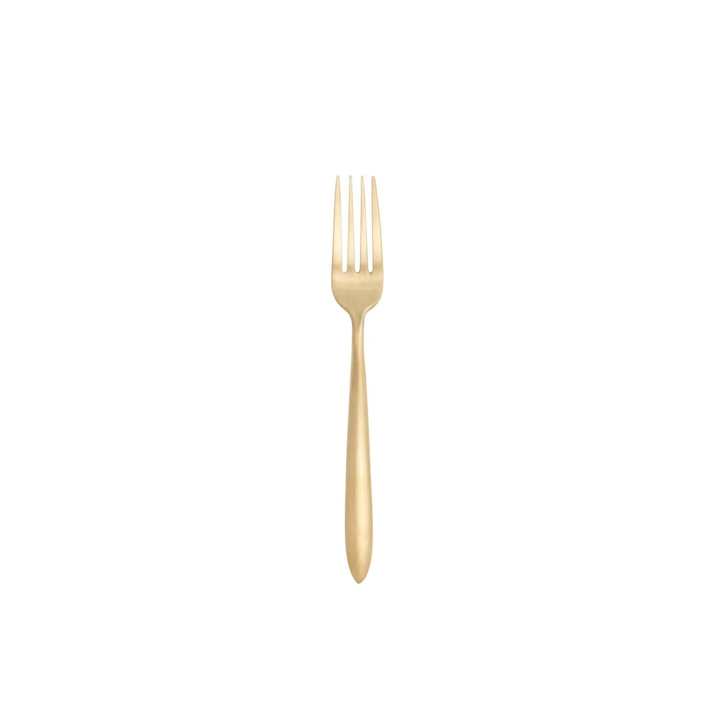 Signature Brushed Gold Salad Fork