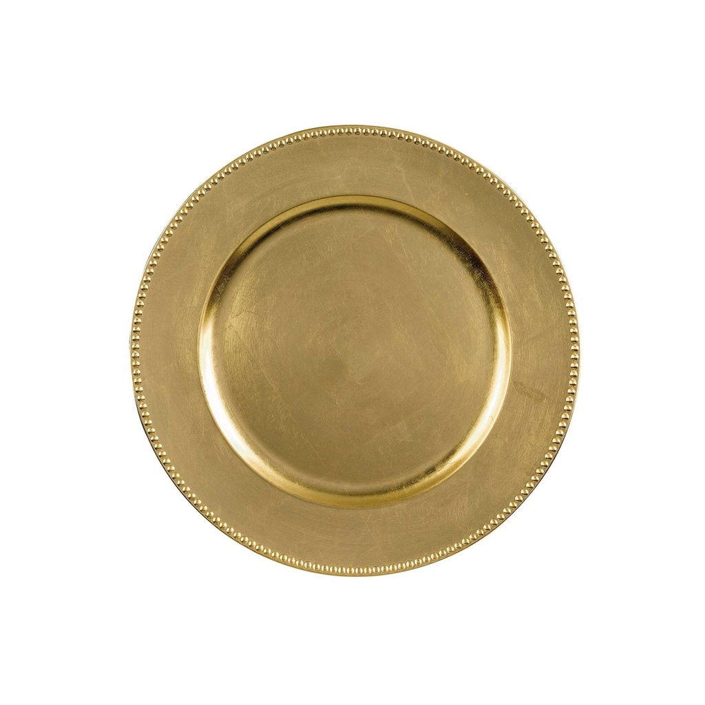 Charger Plate, Gold