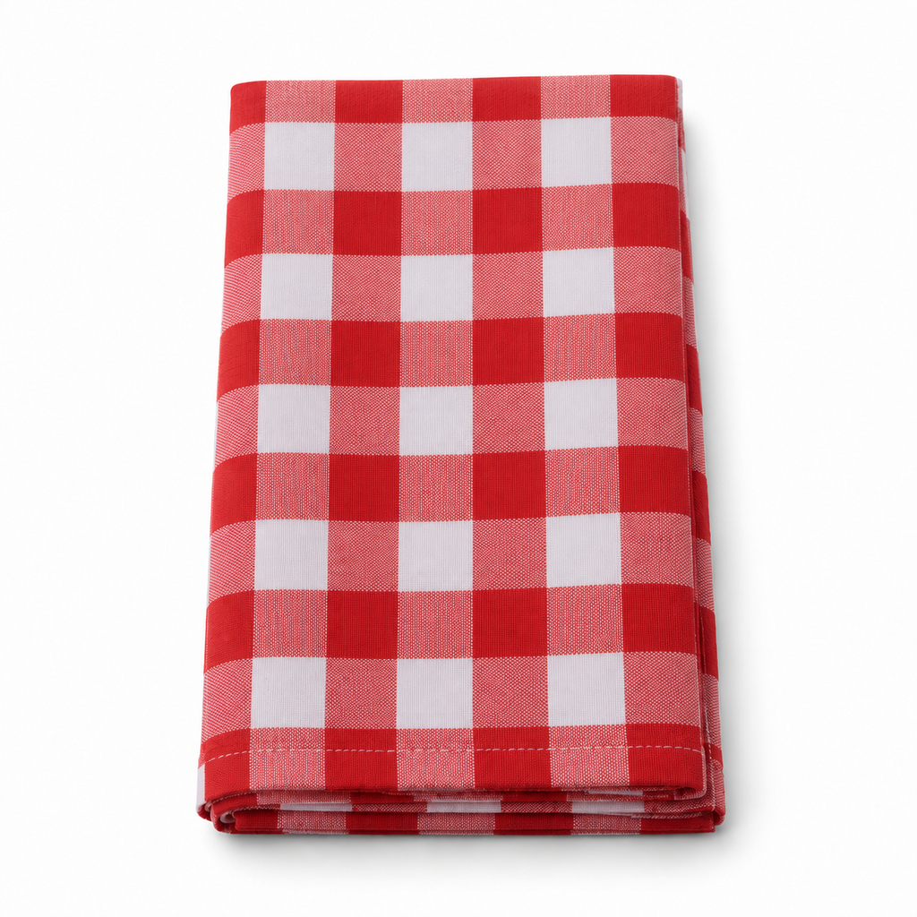 Red & White Gingham Napkin (20x20)