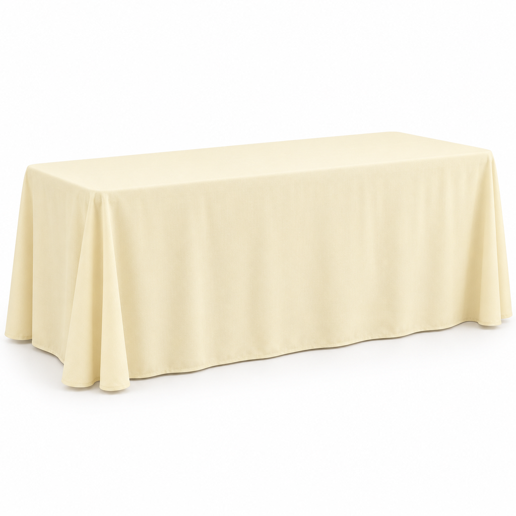 Ivory Table Linen (90'' x 132'')